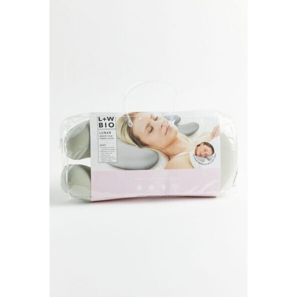 Luxe + Willow LUNAR Memory Foam Therapy Pillow NIB